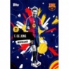 Offer Soccer Cards Frenkie de Jong Barça Rumba Topps FC Barcelona Team Set 24/25
