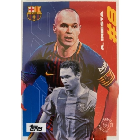 Andrés Iniesta 125 Years 40