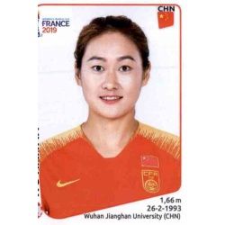 Wu Haiyan China 125 Panini Fifa Women's World Cup France 2019 