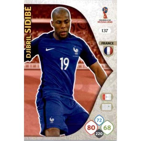 Djibril Sidibé Francia 137 Adrenalyn XL Russia 2018 