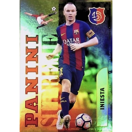 Iniesta Panini Supreme