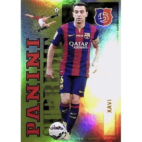 Xavi Panini Supreme