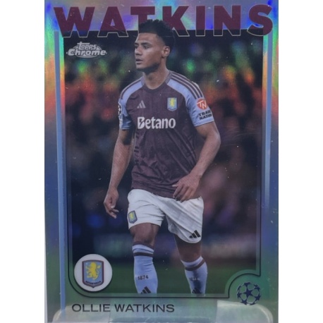 Ollie Watkins Refractor Aston Villa 33