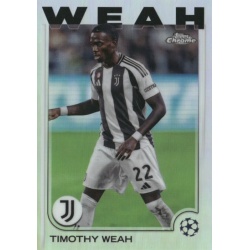 Timothy Weah Refractor Juventus 88
