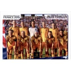 Alineación Australia 177 Panini Fifa Women's World Cup France 2019 