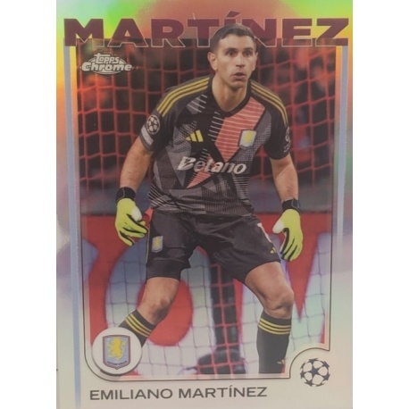 Emiliano Martínez Refractor Aston Villa 114