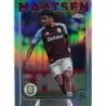 Offer Soccer Cards Ian Maatsen Refractor Aston Villa Topps Chrome UEFA Club Competitions 2024-25