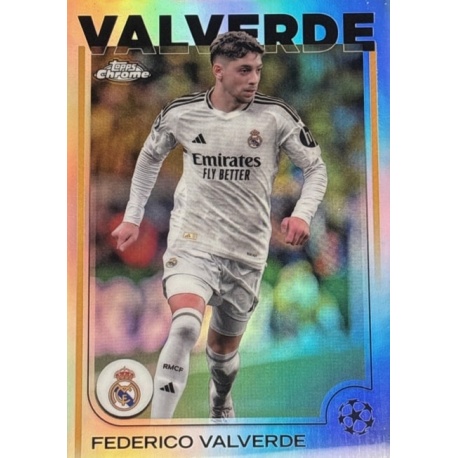 Federico Valverde Refractor Real Madrid 164