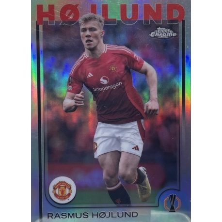 Rasmus Højlund Refractor Manchester United 184
