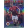Sale Online Rasmus Højlund Refractor Manchester United Topps Chrome 24/25