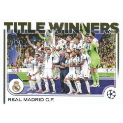 Title Winners Real Madrid 15