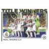 Oferta Cromos Futbol Title Winners Real Madrid  2024 25 Topps Uefa Club Competitions