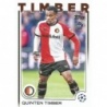 Cromos de Fútbol Quinten Timber RC Feyenoord Topps UCC 2024-25