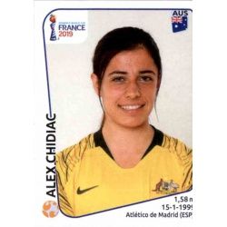 Alex Chidiac Australia 183 Panini Fifa Women's World Cup France 2019 