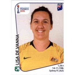 Lisa De Vanna Australia 189 Panini Fifa Women's World Cup France 2019 