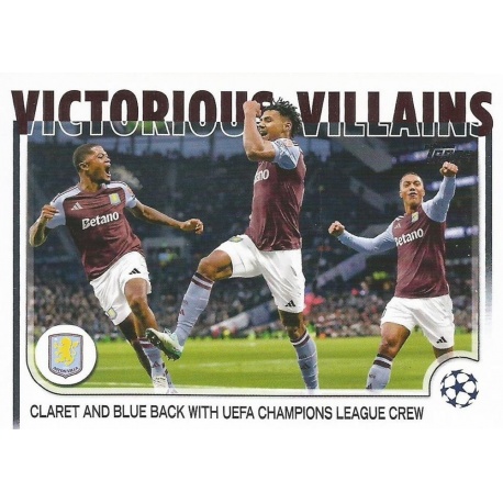 Victorious Villains Combo Card Aston Villa 124