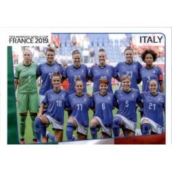 Alineación Italy 196 Panini Fifa Women's World Cup France 2019 