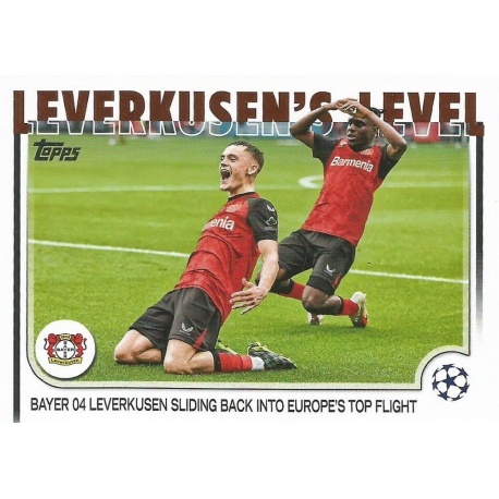Leverkusen's Level Combo Card Bayer 04 Leverkusen 186