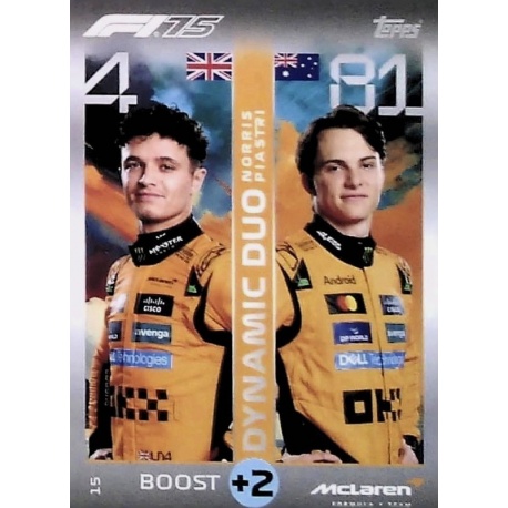 Lando Norris - Oscar Piastri McLaren 15