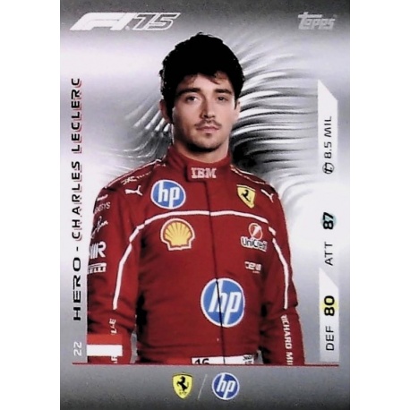 Charles Leclerc Ferrari 22