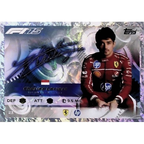 Charles Leclerc Signature Style 23