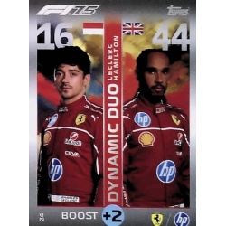 Charles Leclerc - Lewis Hamilton Ferrari 24