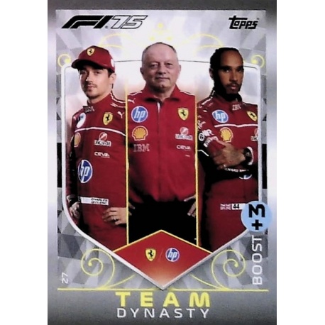 Leclerc - Vasseur - Hamilton Ferrari 27