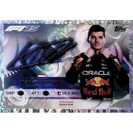 Max Verstappen Signature Style 32