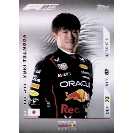 Yuki Tsunoda Red Bull 34