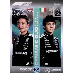 George Russell - Kimi Antonelli Mercedes 42
