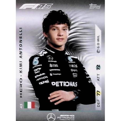 Kimi Antonelli Mercedes 43