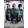 Cromos de F1 Alonso - Cowell - Stroll Aston Martin Cromos Turbo Attax F1 2025