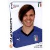 Lisa Alborghetti Italy 206 Panini Fifa Women's World Cup France 2019 
