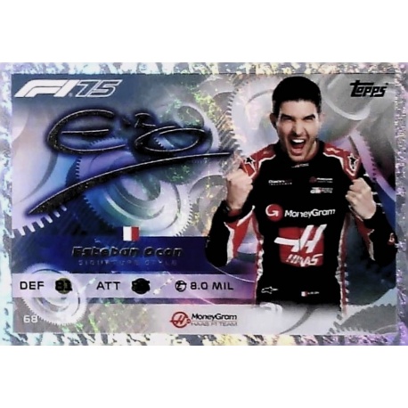 Esteban Ocon Signature Style 68
