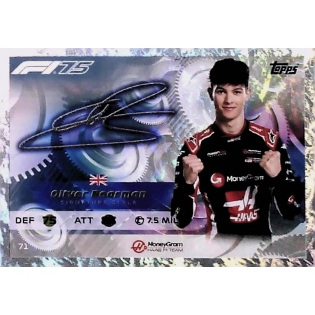 Oliver Bearman Signature Style 71