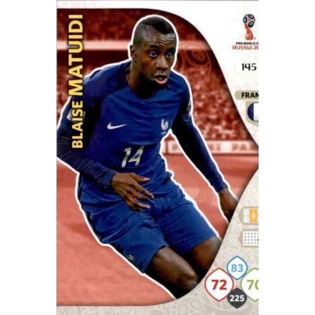 Blaise Matuidi Francia 145 Adrenalyn XL Russia 2018 