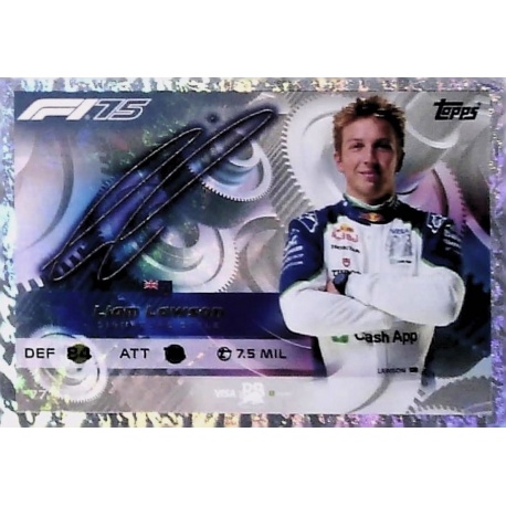 Liam Lawson Signature Style 77