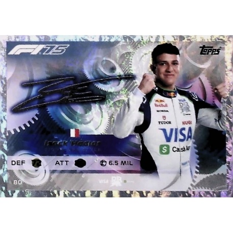 Isack Hadjar Signature Style 80