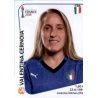 Valentina Cernoia Italy 208 Panini Fifa Women's World Cup France 2019 