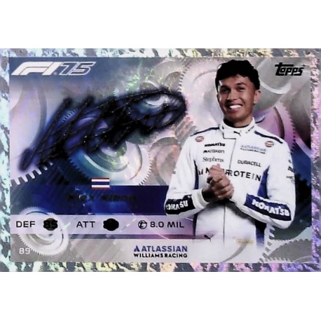 Alex Albon Signature Style 89