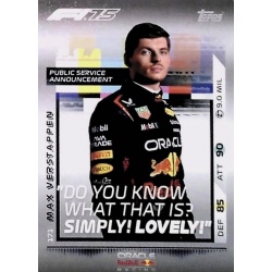 Max Verstappen PSA 171