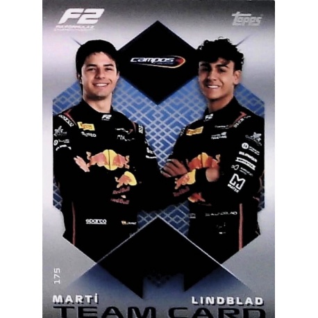 Campos Racing F2 Team and Hero 175