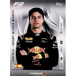 Josep Maria Martí F2 Team and Hero 176