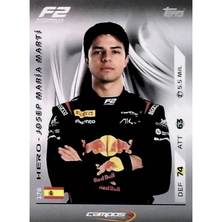 Josep Maria Martí F2 Team and Hero 176