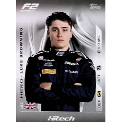 Luke Browning F2 Team and Hero 182
