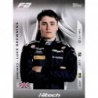 Offer Cards Luke Browning F2 Team and Hero Cards F1 2025 Topps