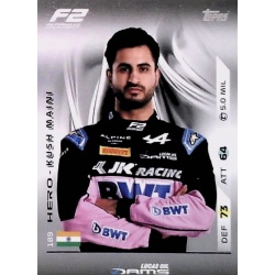 Kush Maini F2 Team and Hero 189