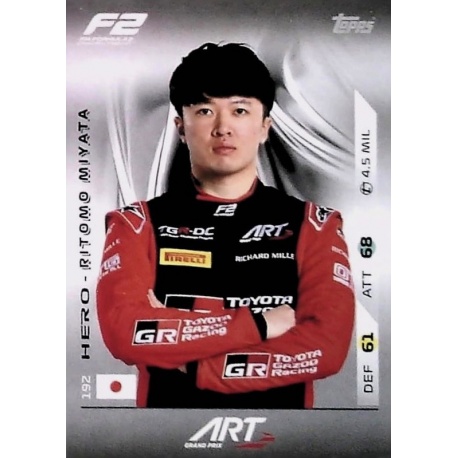 Ritomo Miyata F2 Team and Hero 192