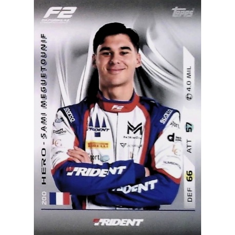 Sami Meguetounif F2 Team and Hero 200