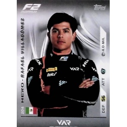 Rafael Villagómez F2 Team and Hero 204